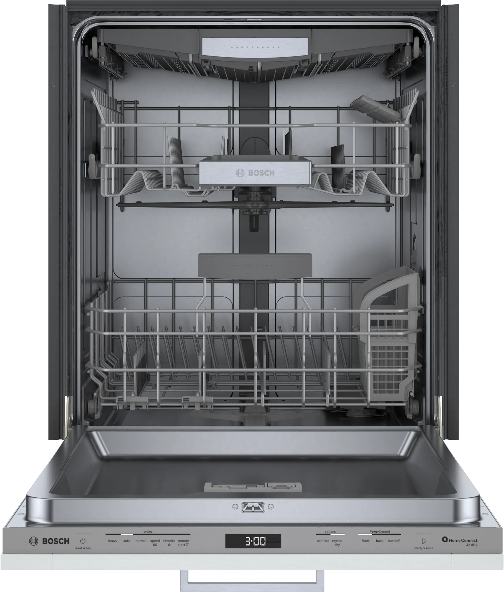 Bosch 800 Series Panel Ready 24" Built In Dishwasher