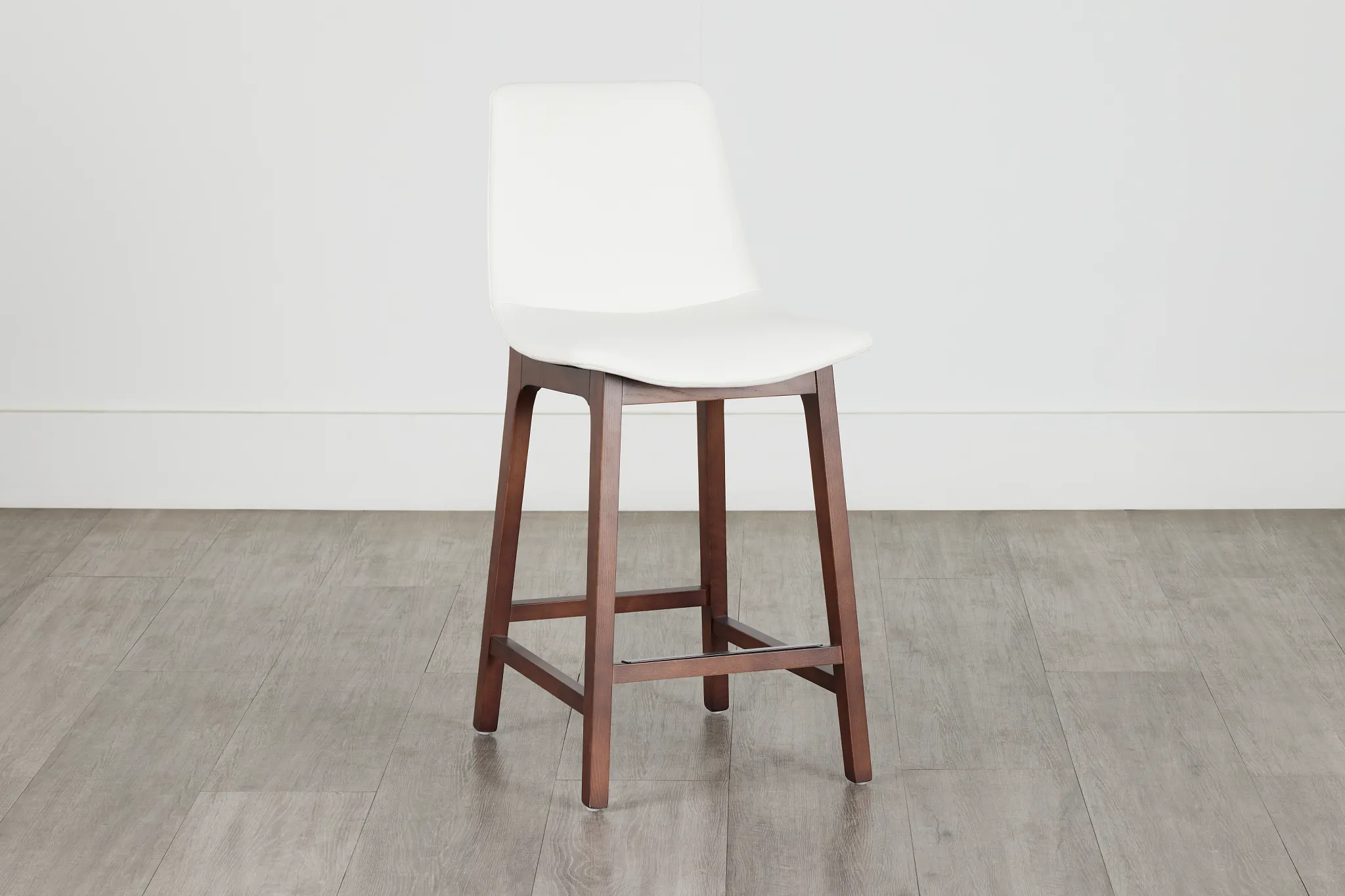 Hamilton Whitemicro 24" Upholstered Barstool