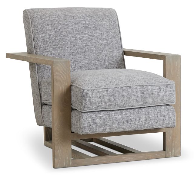 Teague Gray Accent Chair (1)