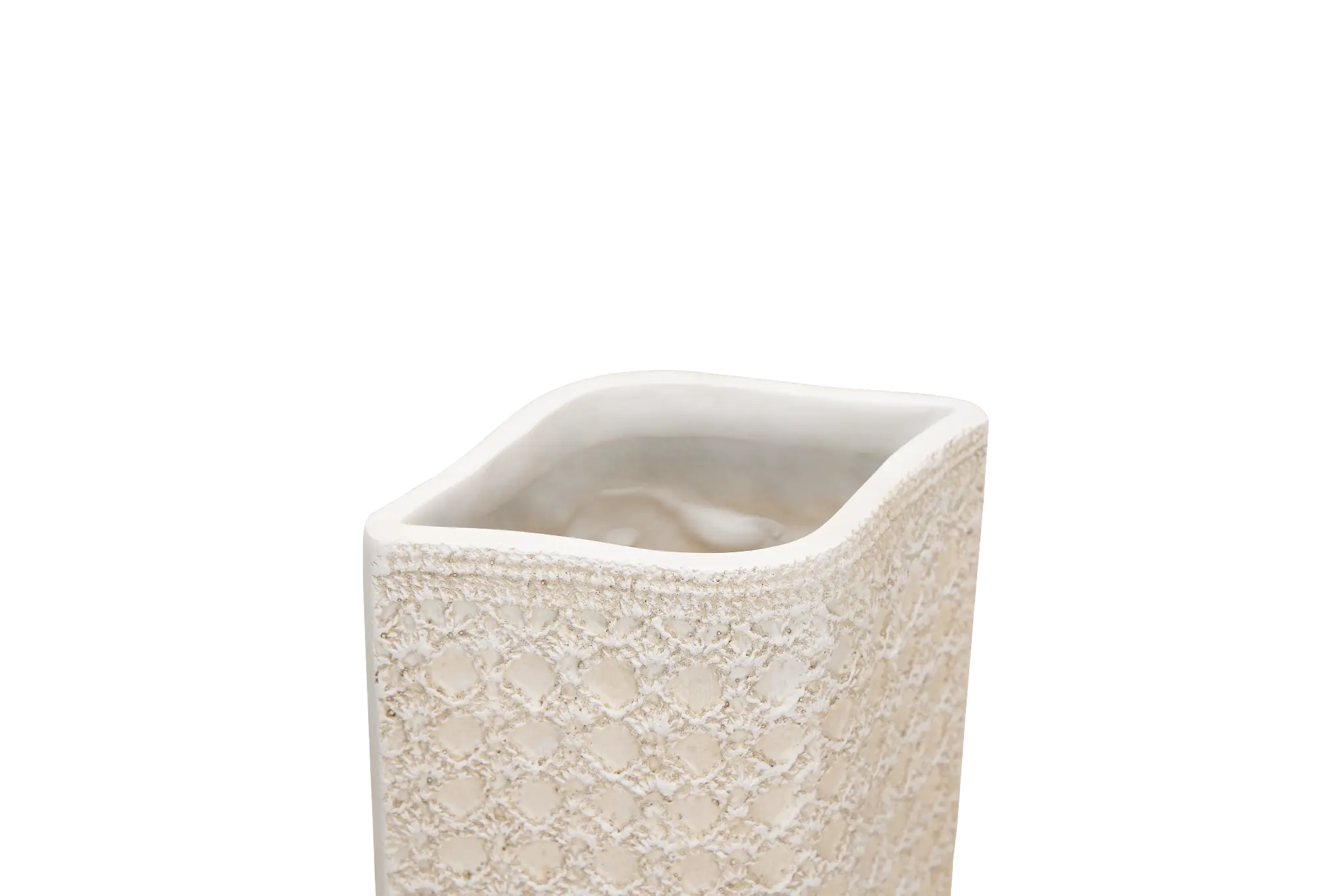 Nolie White Short Vase Nolie White Short Vase