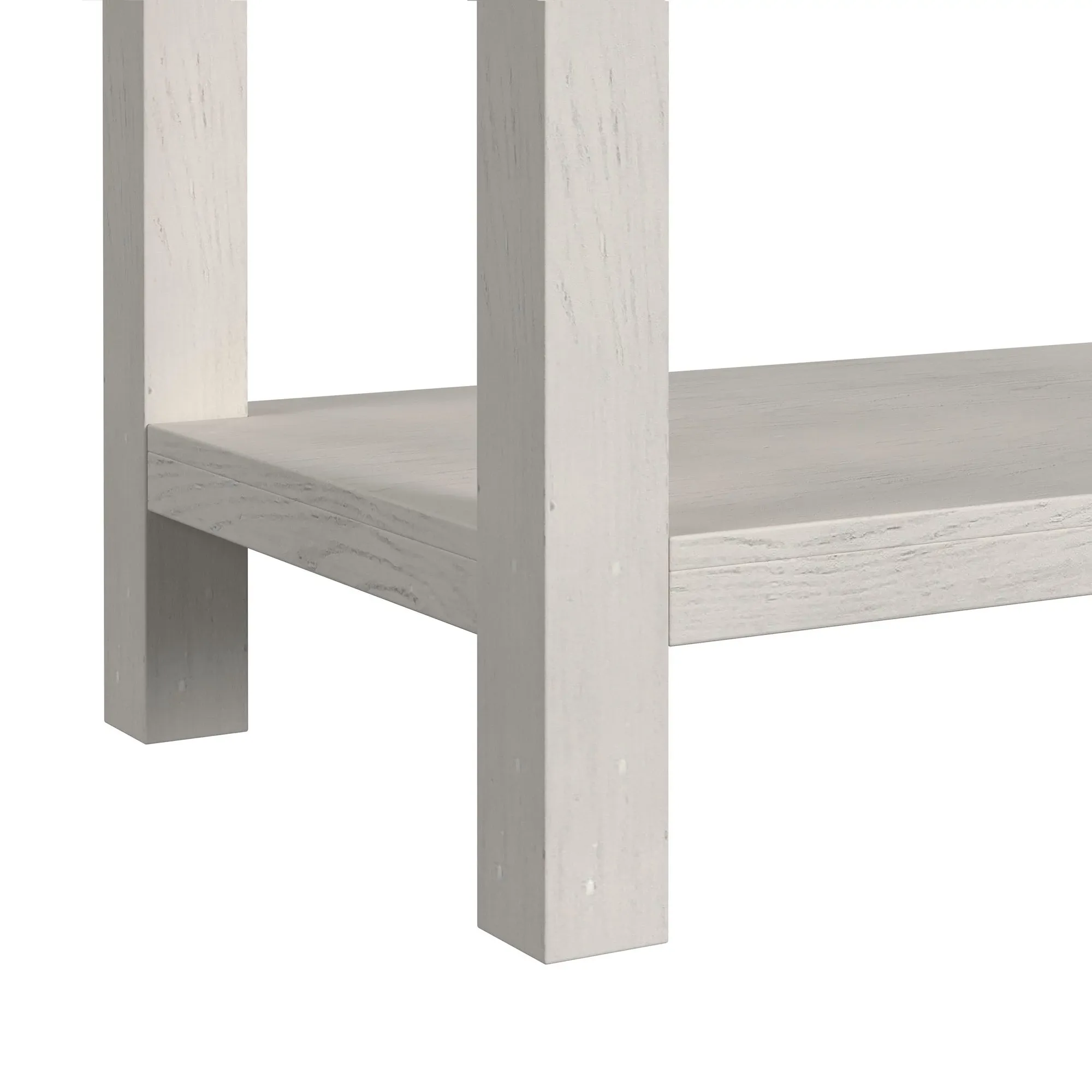 Sansa White Sofa Table