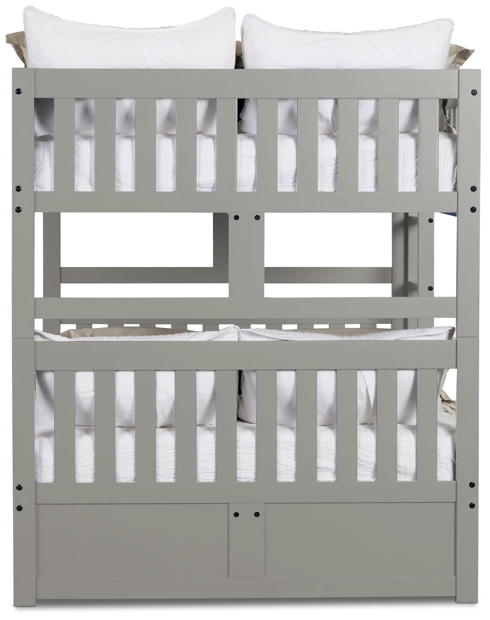 Charleston Gray Storage Bunk Bed Charleston Gray Storage Bunk Bed