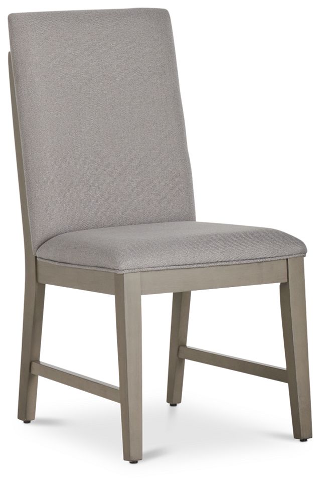 Zurich Gray Upholstered Side Chair (1)