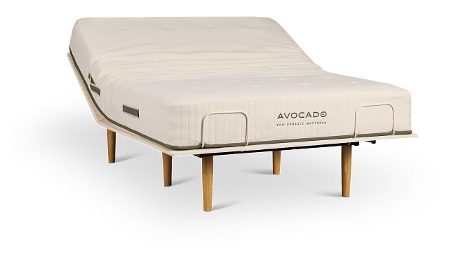 Avocado Eco Organic Cushion Firm Eco Adjustable Mattress Set