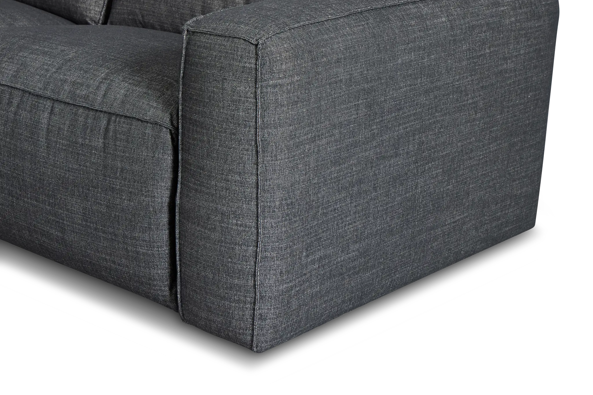 Ryland Dark Gray Fabric Small Two-arm Power Reclining Sectional Ryland Dark Gray Fabric Small Two-arm Power Reclining Sectional