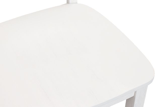 Woodstock White Wood Side Chair