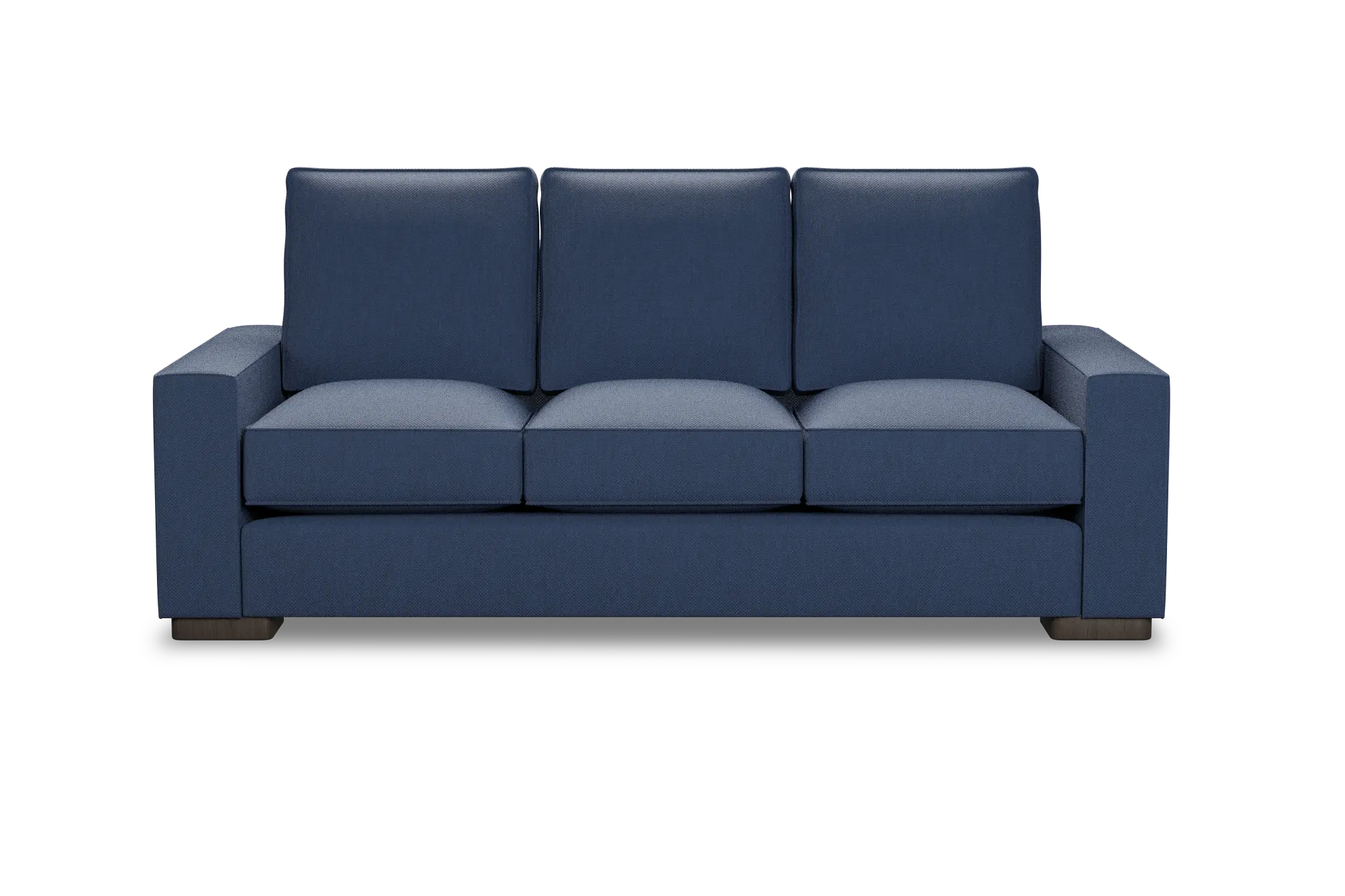 Edgewater Revenue Dark Blue 84" Sofa W/ 3 Cushions Edgewater Revenue Dark Blue 84" Sofa W/ 3 Cushions