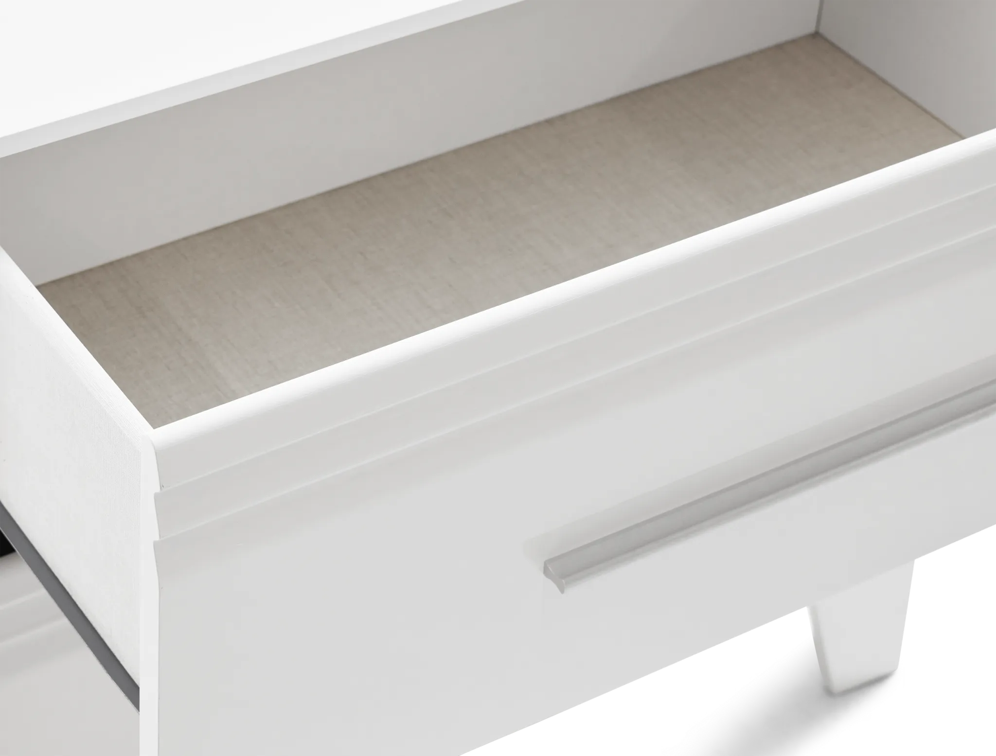 Midtown White Nightstand