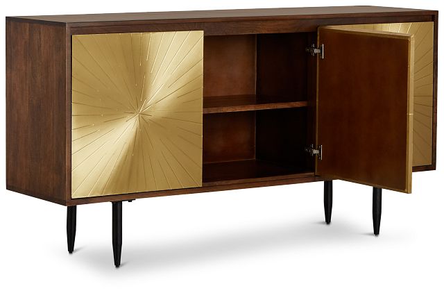 Rorie Gold Credenza