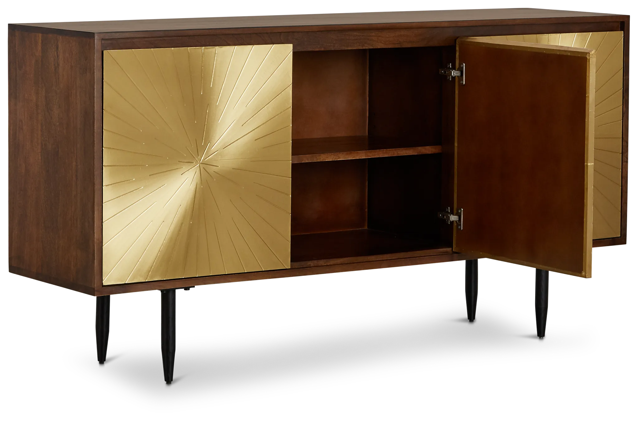 Rorie Gold Credenza