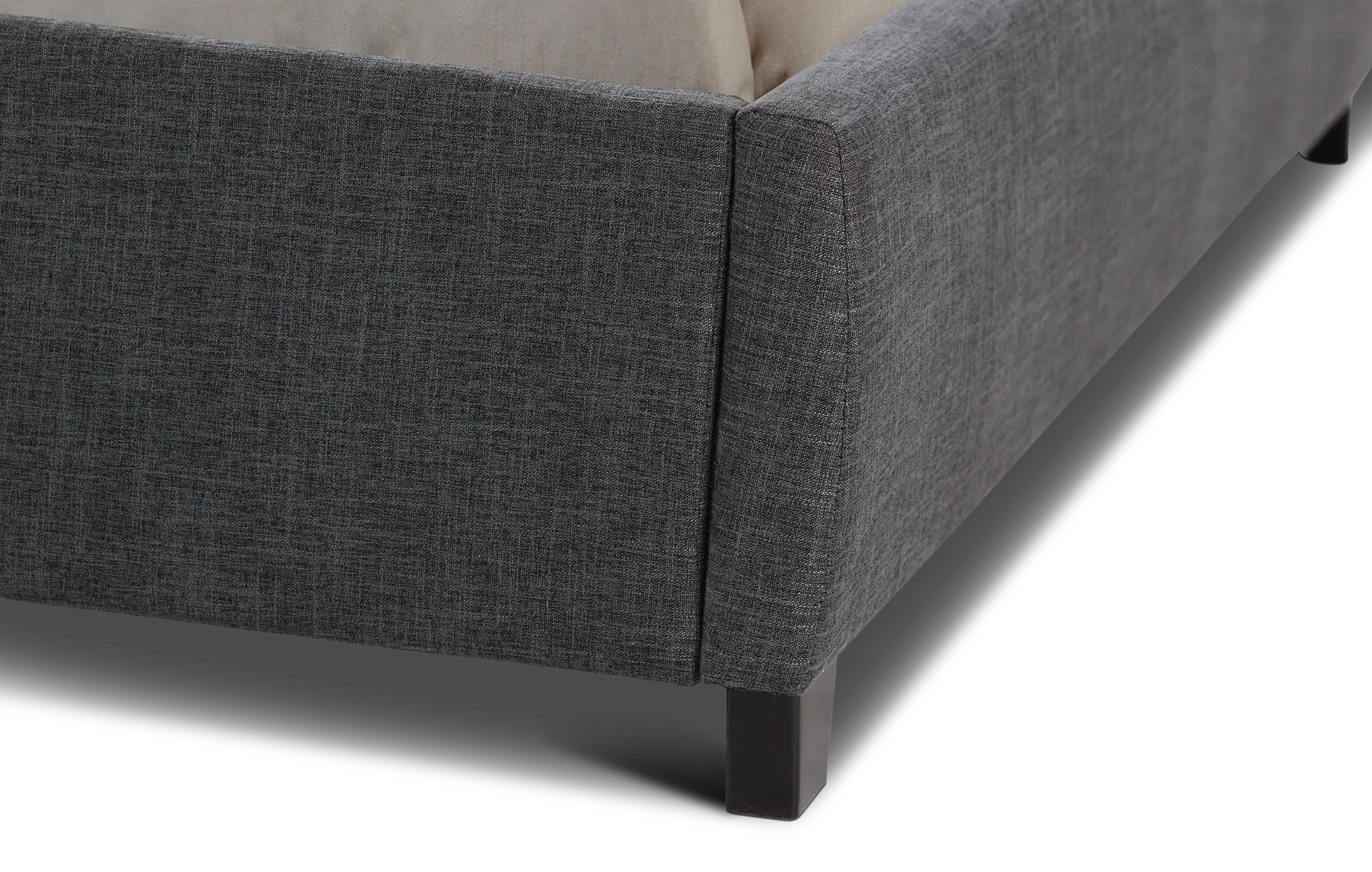 Chatham Dark Gray Low Platform Bed