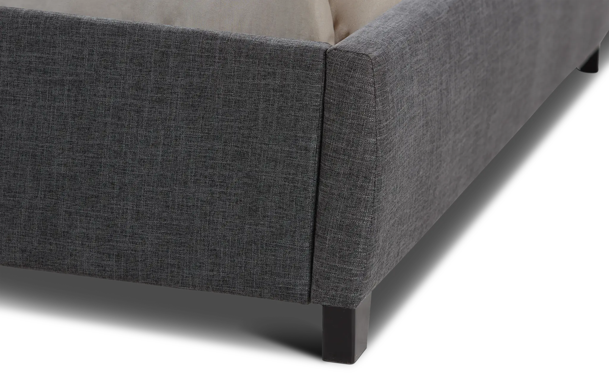 Chatham Dark Gray Low Platform Bed Chatham Dark Gray Low Platform Bed