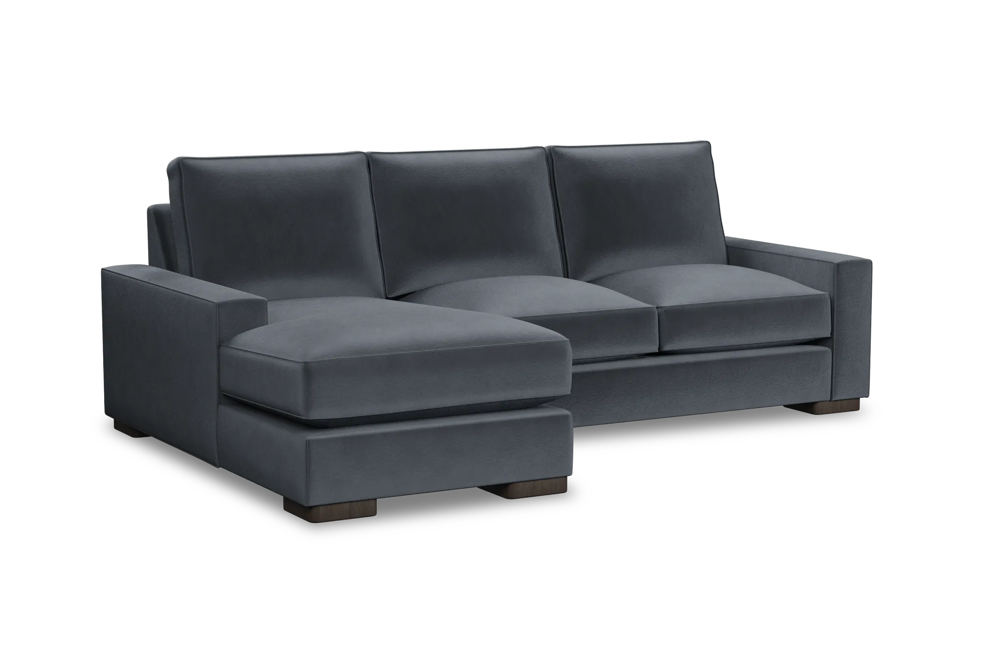 Edgewater Joya Gray Left Chaise Sectional