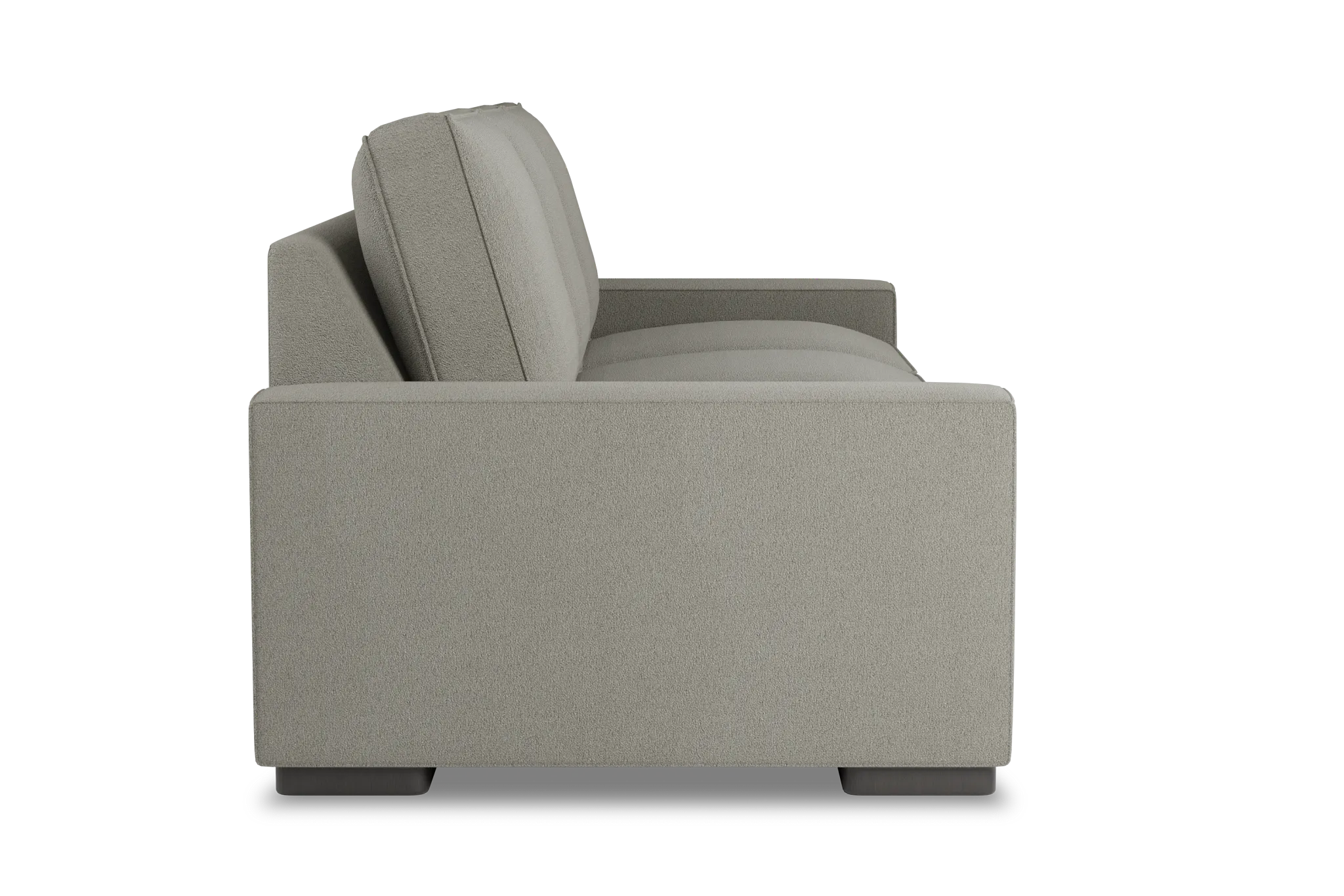 Edgewater Elite Gray 96" Sofa W/ 3 Cushions