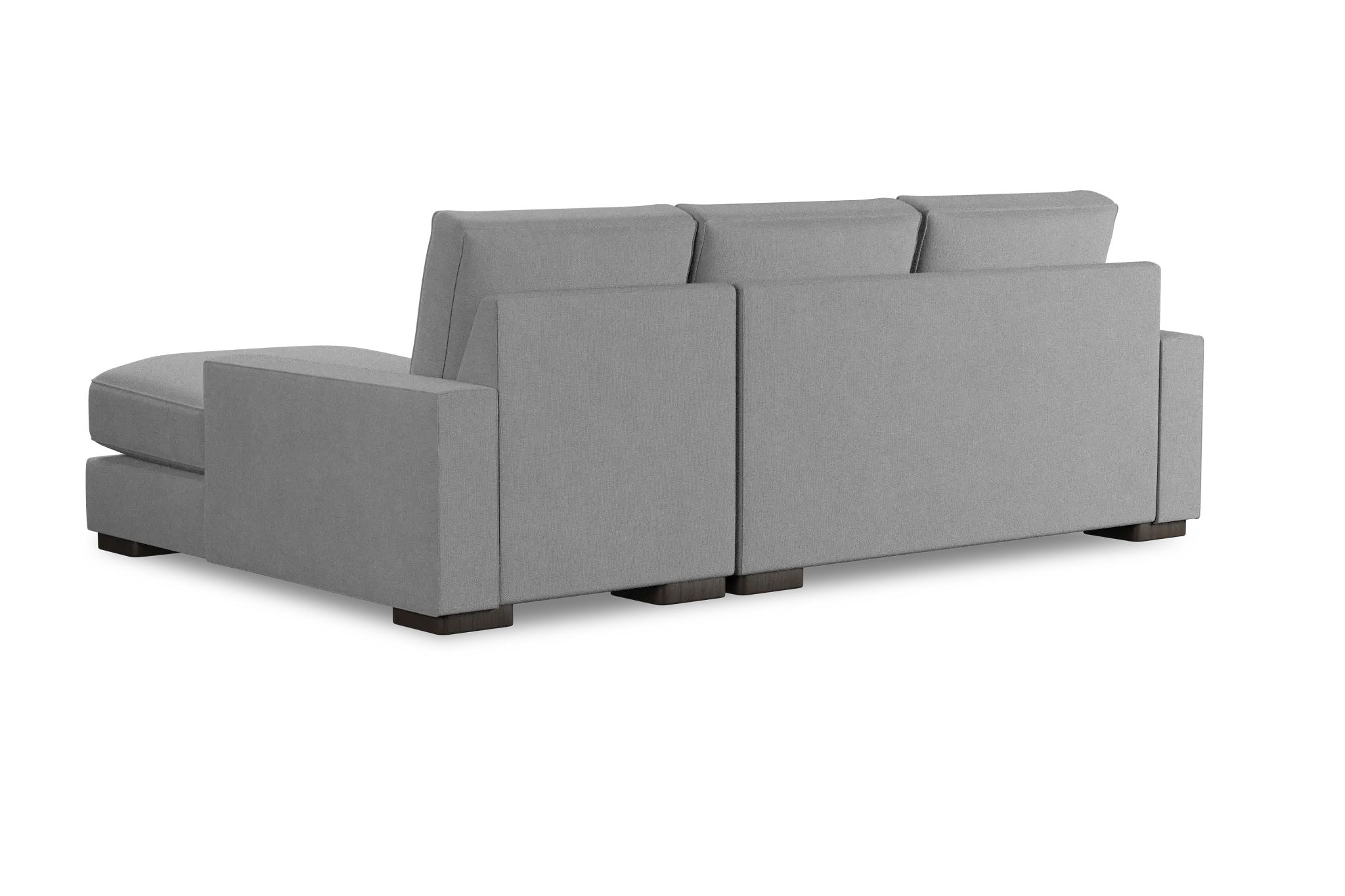 Edgewater Suave Gray Right Chaise Sectional