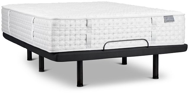 Aireloom Timeless Odyssey Streamline Firm Plus Adjustable Mattress Set