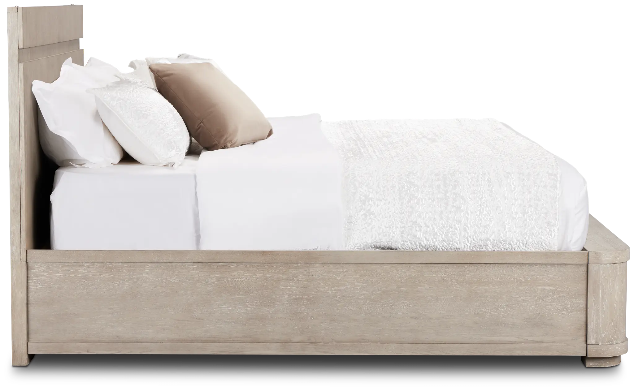 Soho Light Tone Platform Bed Soho Light Tone Platform Bed