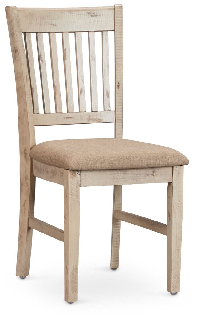 Augusta Ivory Upholstered Desk Chair (1)