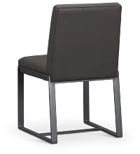 Harlem Gray Upholstered Side Chair