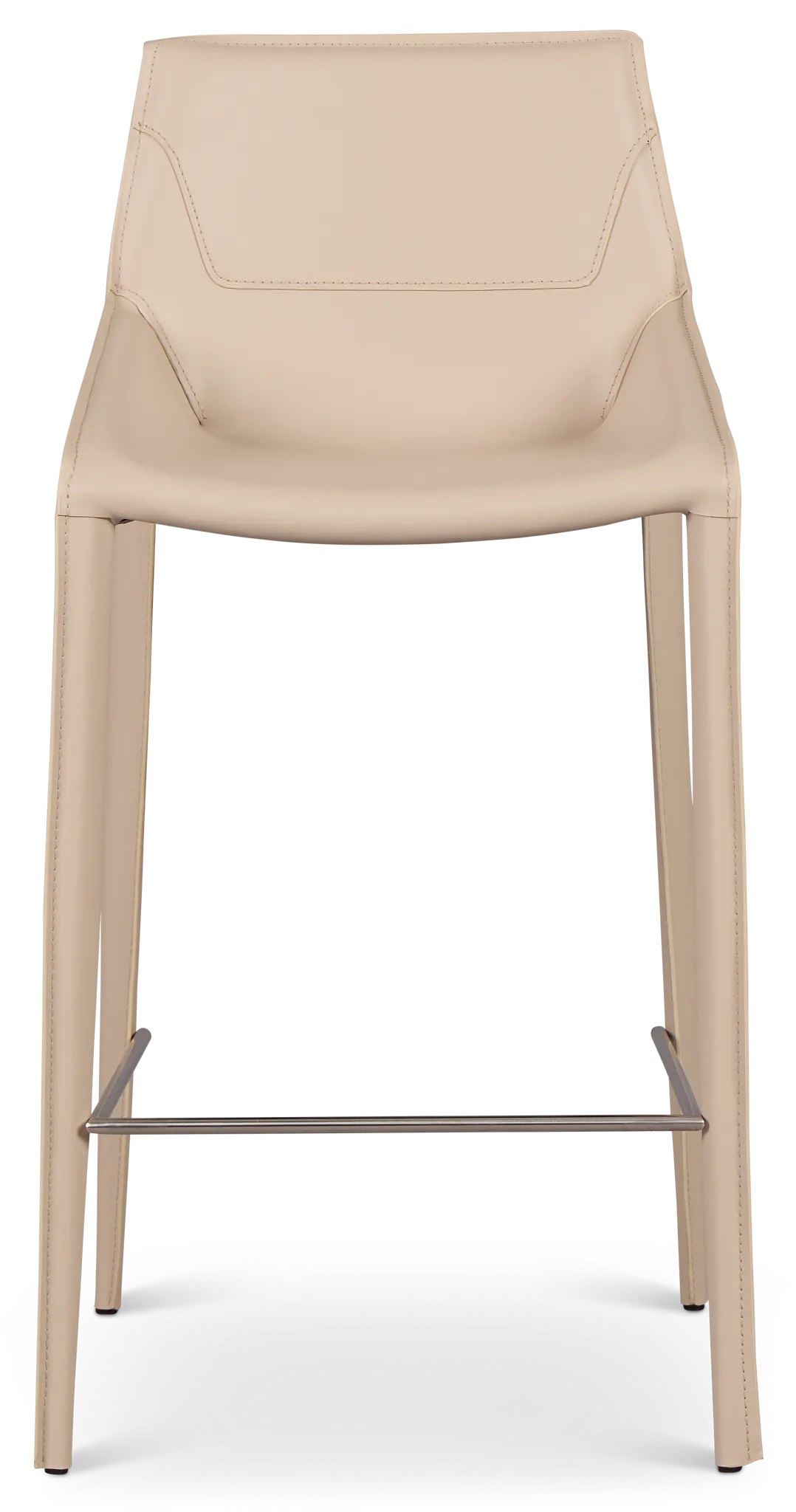 Wayne Light Beige 27" Upholstered Barstool