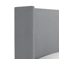 Captiva Revenue Gray 60" Upholstered Shelter Bed