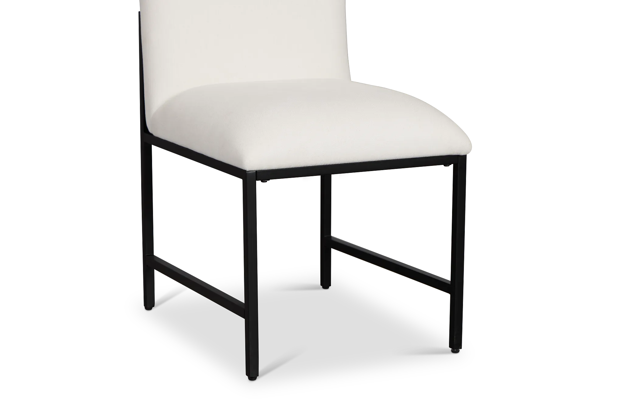 Highland Black Upholstered Side Chair