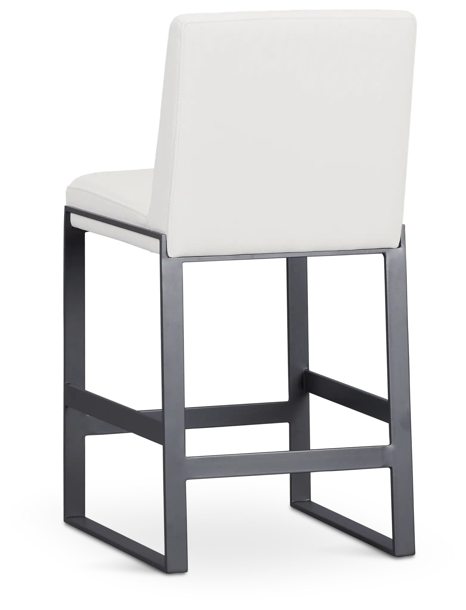 Harlem White 24" Upholstered Barstool Harlem White 24" Upholstered Barstool