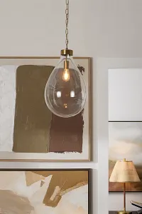 Khia Black Pendant
