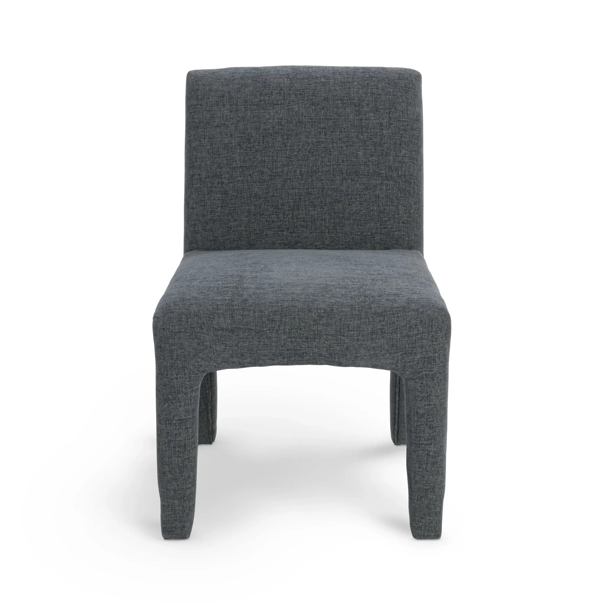 Dooms Gray Upholstered Side Chair