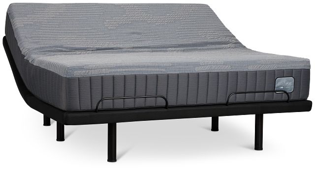 Kevin Charles By Sealy Hybrid Plush Elite Adjustable Mattress Set