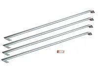 Bertazzoni Handle Kit Stainless Steel Handle Kit