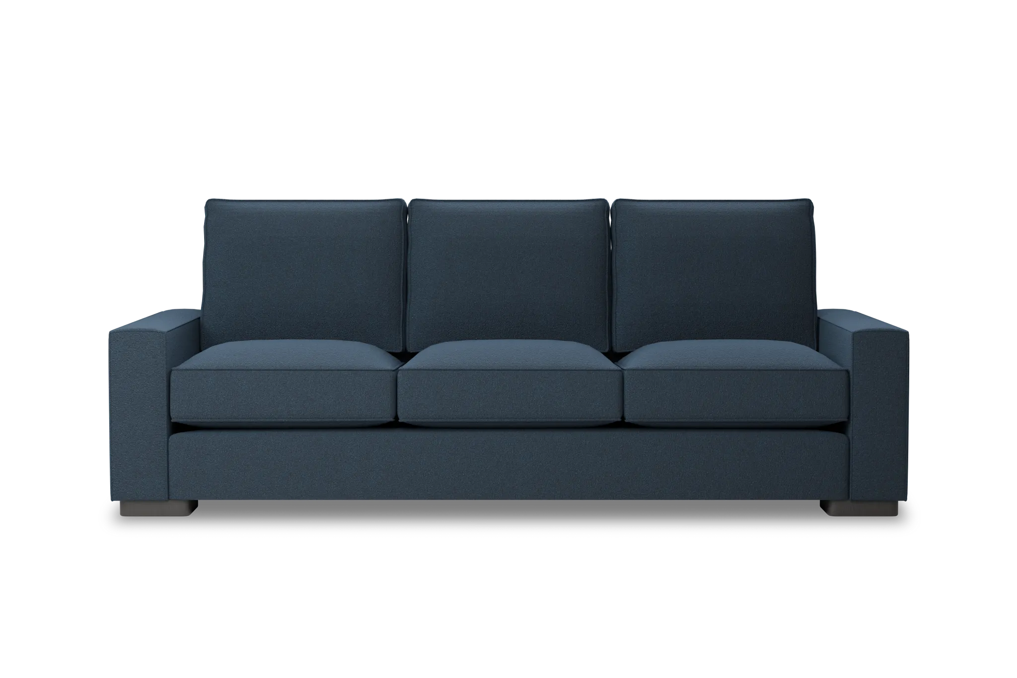 Edgewater Elite Blue 96" Sofa W/ 3 Cushions