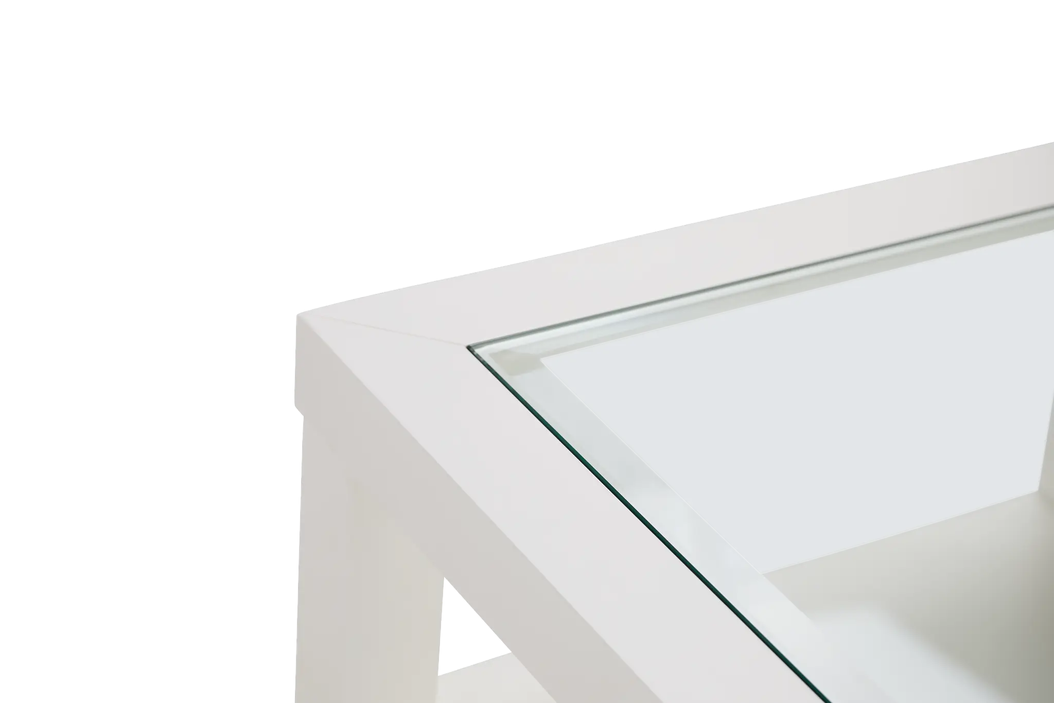 Hurley White Square End Table Hurley White Square End Table