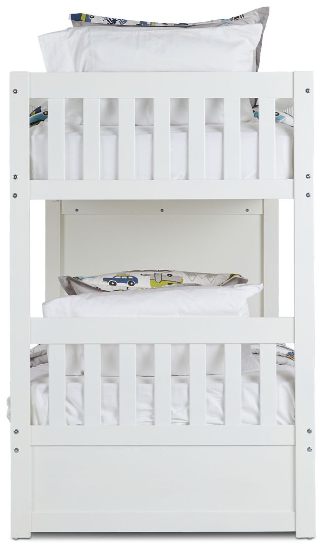 Bailey White Bunk Bed