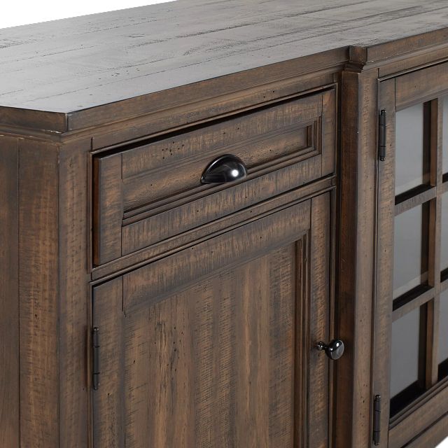 Heron Cove Mid Tone 80" Tv Stand