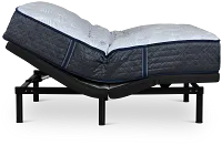 Serta Perfect Sleeper Blue Lagoon Nights Plush Plus Adjustable Mattress Set