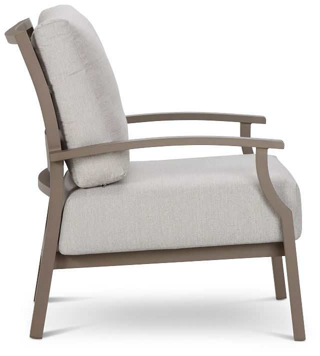 Raleigh Gray Aluminum Chair