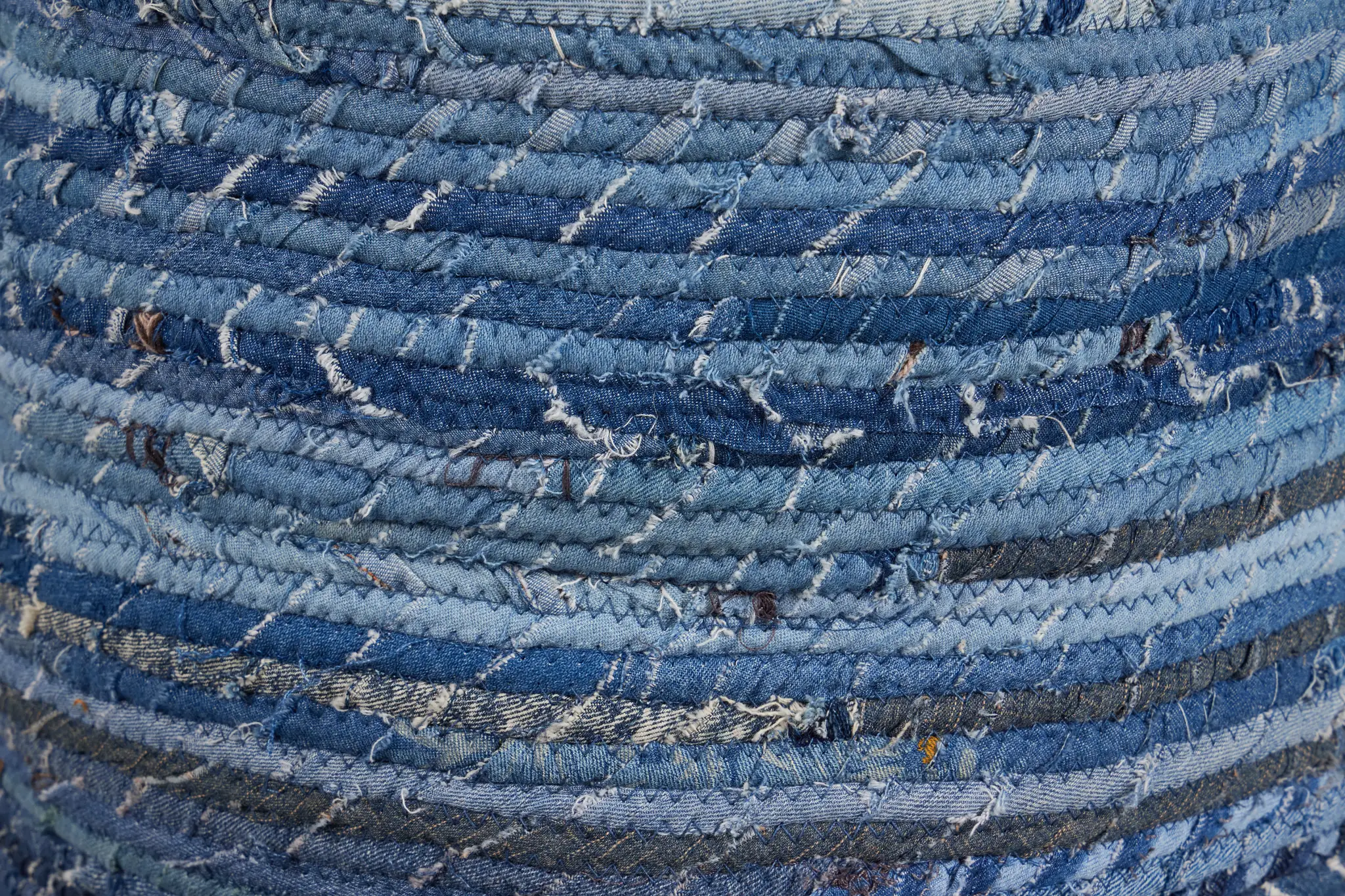 Ira Dark Blue Set Of 3 Basket Ira Dark Blue Set Of 3 Basket