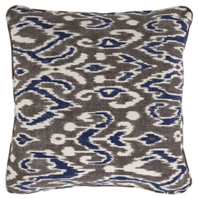 Kenley Blue 20" Indoor/outdoor Square Accent Pillow