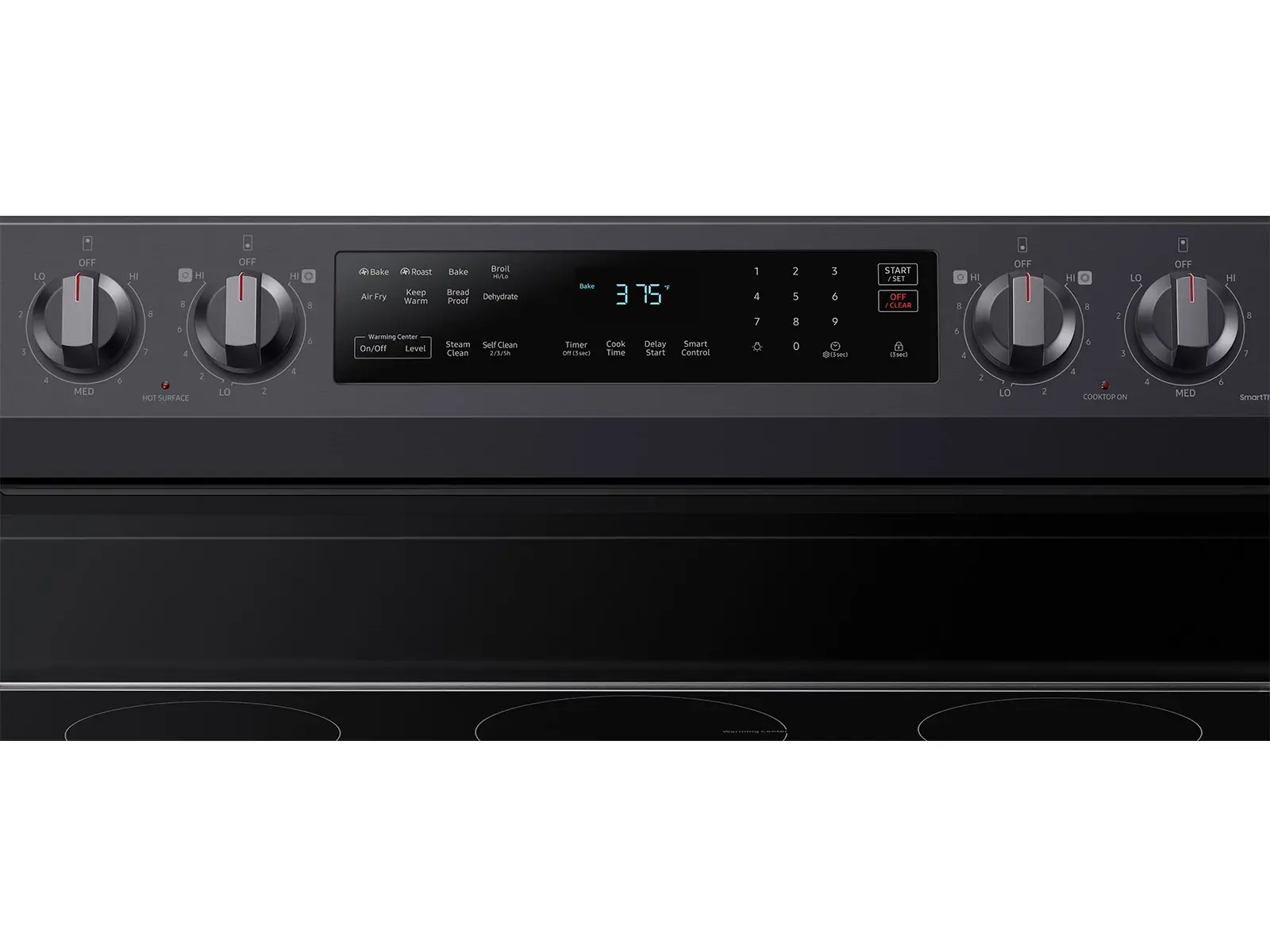 Samsung 6511 Series Black Electric Range Samsung 6511 Series Black Electric Range