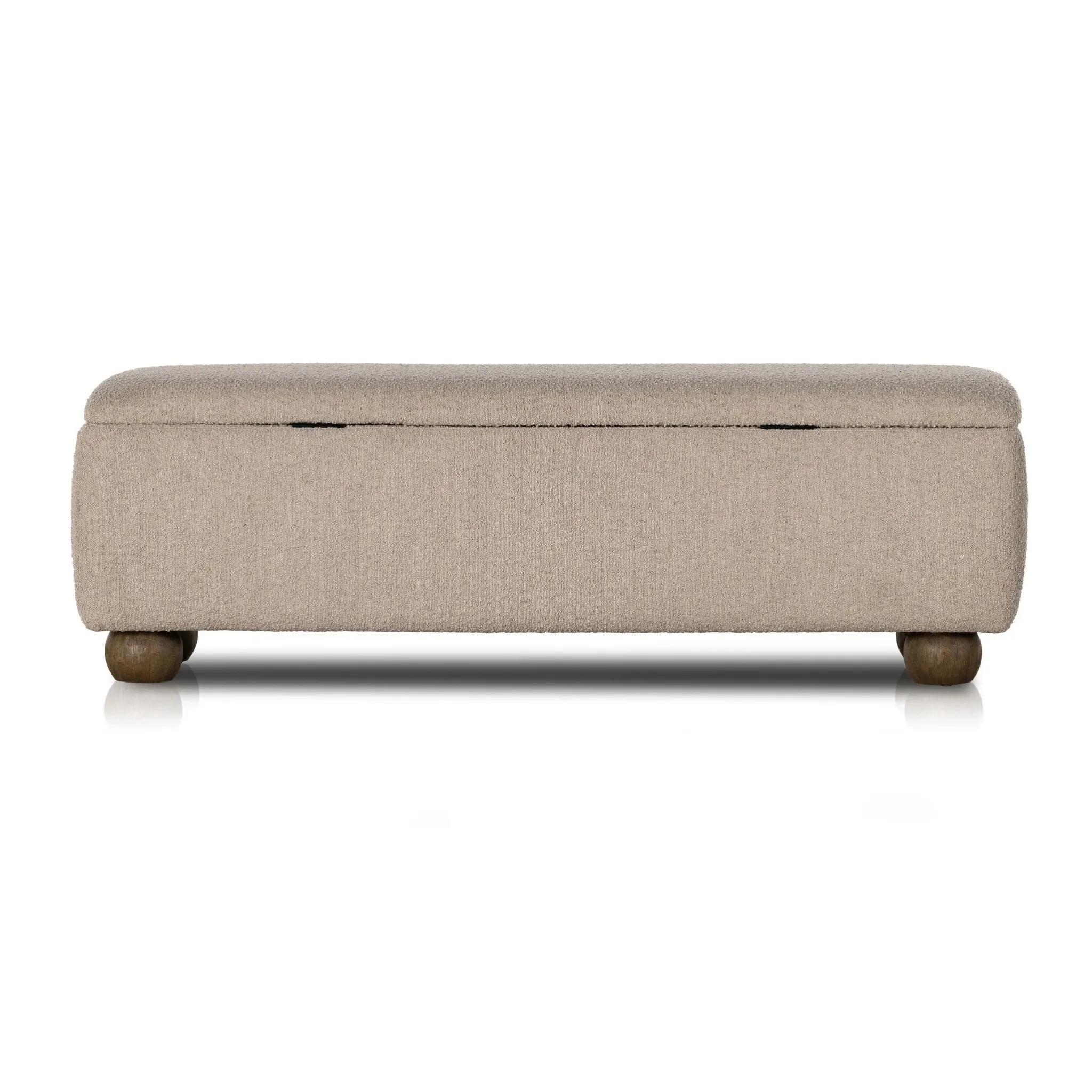 Four Hands Ramsey Light Beige Upholstered Bench