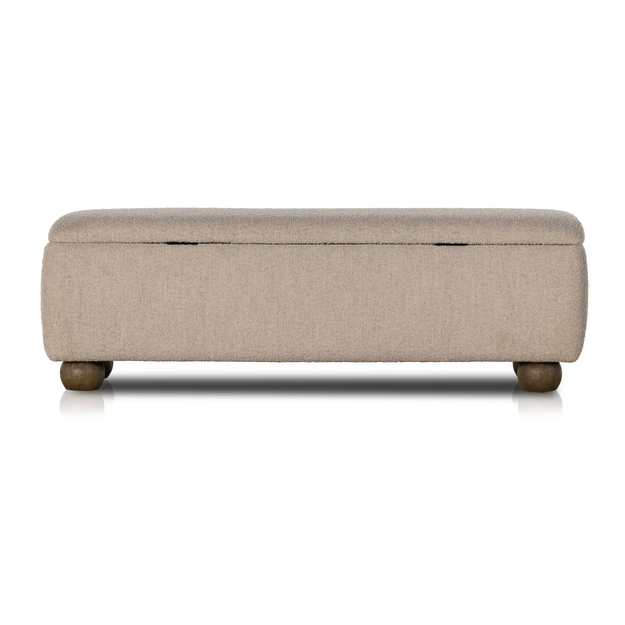 Four Hands Ramsey Light Beige Upholstered Bench Four Hands Ramsey Light Beige Upholstered Bench