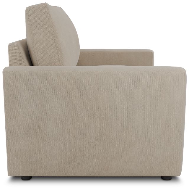 Siesta Peyton Beige Fabric Memory Foam Sleeper