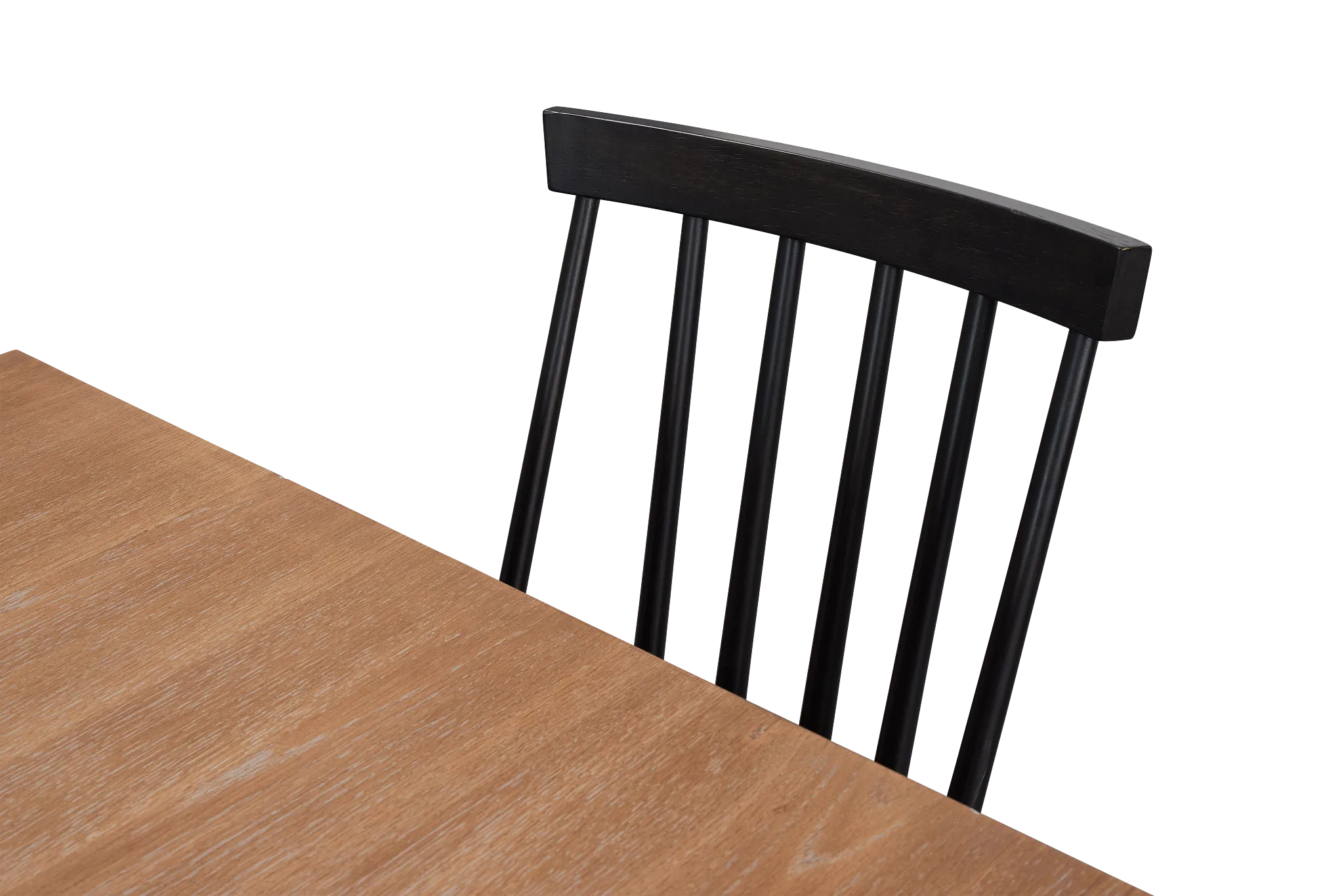 Provo Mid Tone Trestle Table With 4 Wood Side Chairs & Bench