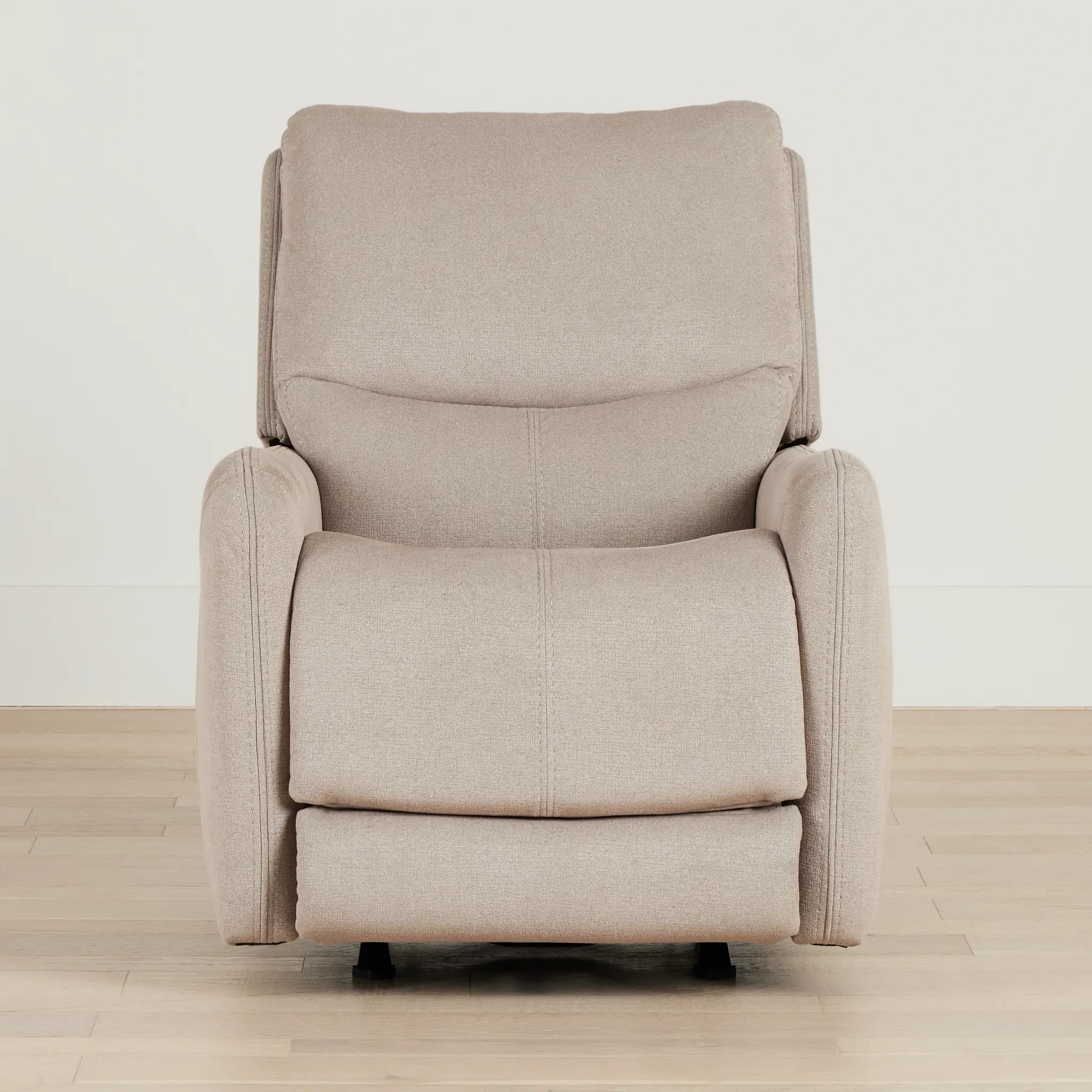 Jonas Khaki Fabric Power Recliner With Heat And Massage Jonas Khaki Fabric Power Recliner With Heat And Massage