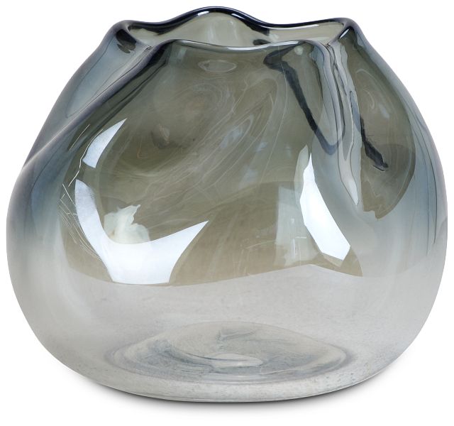 Tinley Dark Gray Small Vase (1)