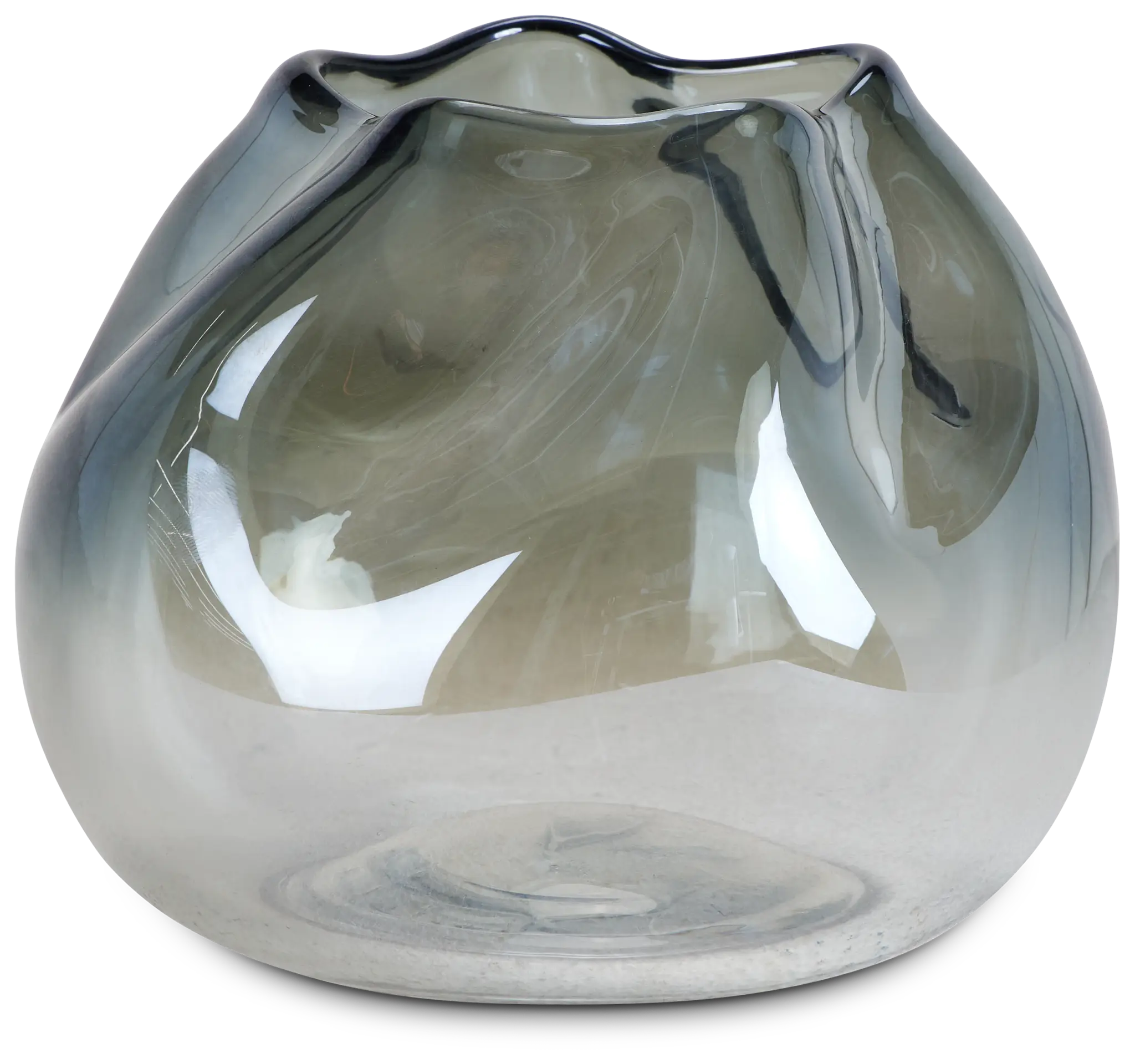 Tinley Dark Gray Small Vase Tinley Dark Gray Small Vase