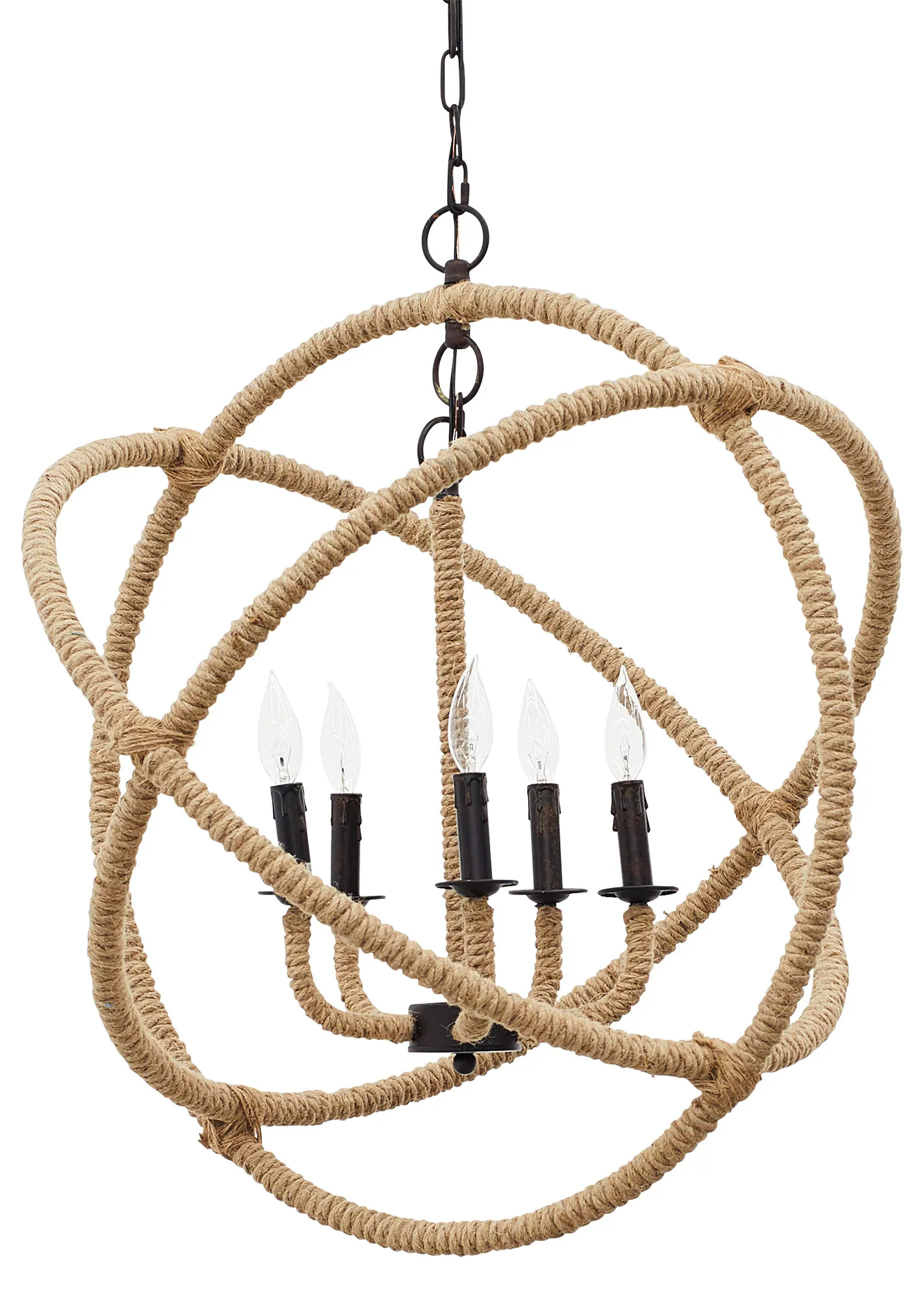 Orb Bronze Chandelier