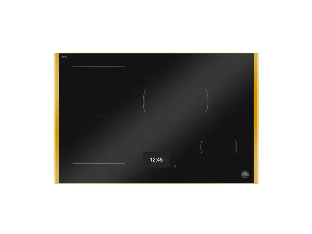 Bertazzoni Black Glass Tft Display & Metal Frame Gold 30" Induction Cook Top Bertazzoni Black Glass Tft Display & Metal Frame Gold 30" Induction Cook Top
