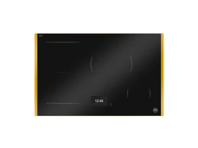 Bertazzoni Black Glass Tft Display & Metal Frame Gold 30" Induction Cook Top Bertazzoni Black Glass Tft Display & Metal Frame Gold 30" Induction Cook Top
